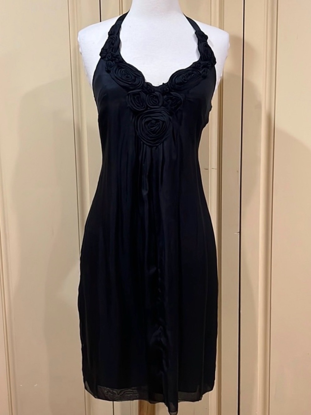 Catherine Malandrino 100% silk dress 
Size 0 
 Halter Dress